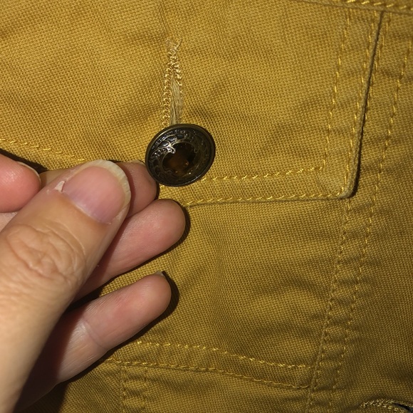 Mustard Color Short Jacket - Sz Small - Picture 9 of 10